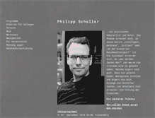 Tablet Screenshot of philipp-schaller.de